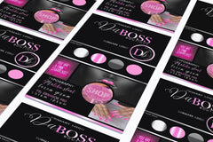Logo + Brand identity board