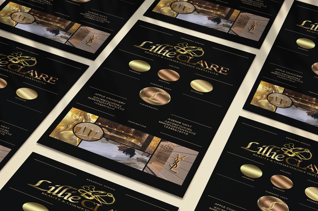 Logo + Brand identity board