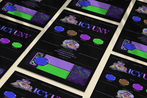 Logo + Brand identity board