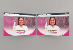 Custom web banners