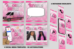 Glam Girl Social Media Package