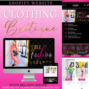 Full Shopify website branding package