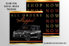 Glam Girl Social Media Package