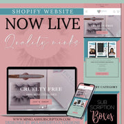 Full Shopify website branding package