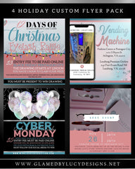 Custom Holiday  (Social Media Flyer Pack)